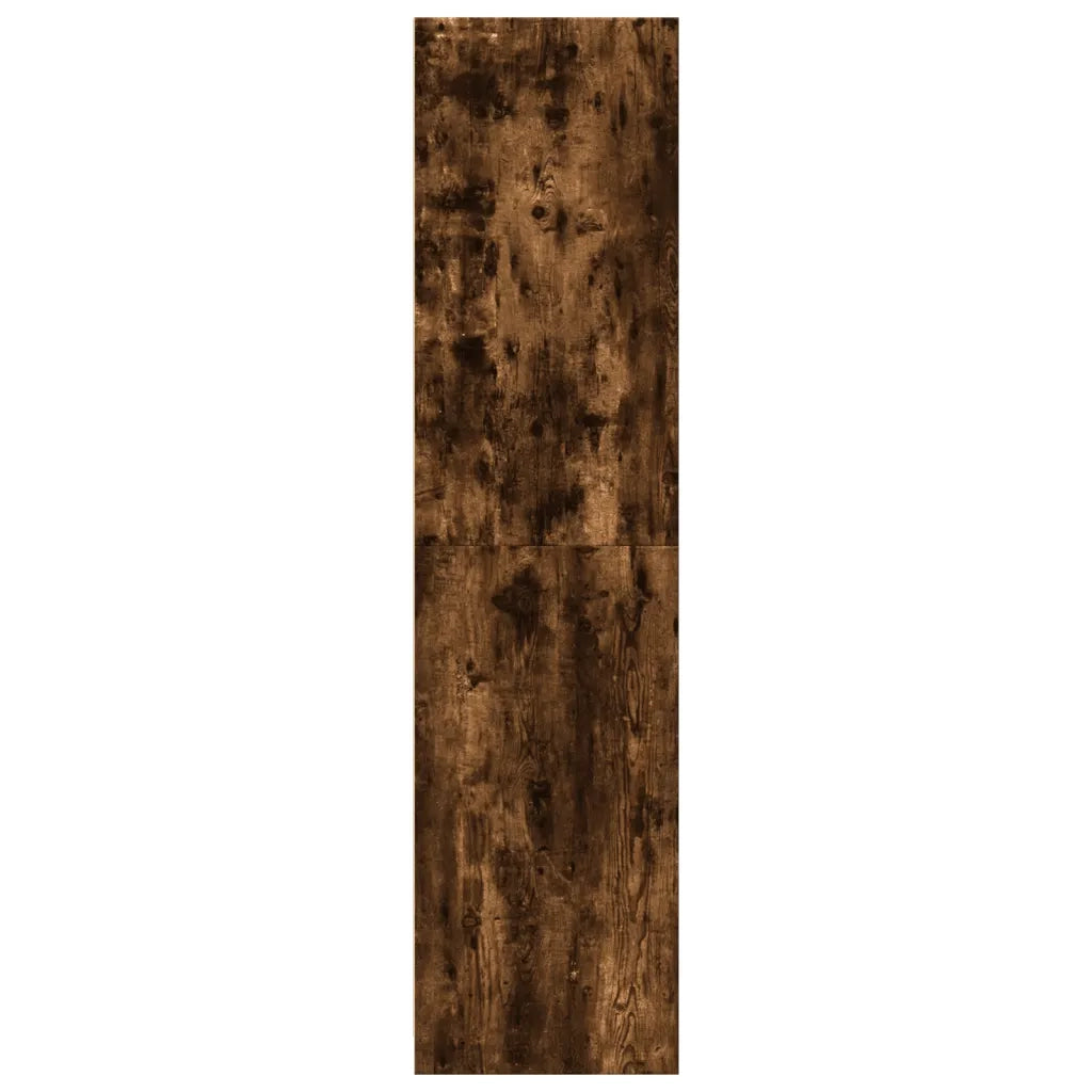 vidaXL Armadio Rovere Fumo 30x50x200 cm in Legno Multistrato