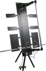 Tagliatrice di schiuma, 42 cm massima taglia, filo elettrico riscaldato, 127 cm massima lunghezza, regolabile 0-90°, 6 fili elettrici riscaldati, con lama e lama per profilo, per schiuma e cotone perlato