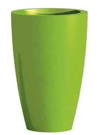 VASO ALTO IN RESINA MONACIS PRISMA ROUND  H 50 cm. VARI COLORI Colore: Bianco