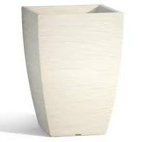 VASO IN RESINA MONACIS ADONE SQUARE  H 37 cm. VARI COLORI Colore: Viola