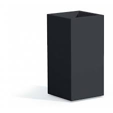 VASO IN RESINA MONACIS CUBE TOP H 80 cm. VARI COLORI
