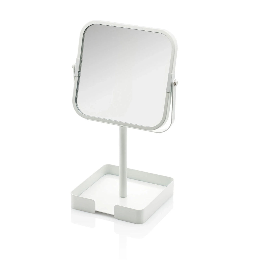 Specchio da tavolo KETTY bianco