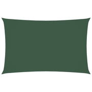 Parasole a Vela Oxford Rettangolare 4x7 m Verde Scurocod mxl 95062