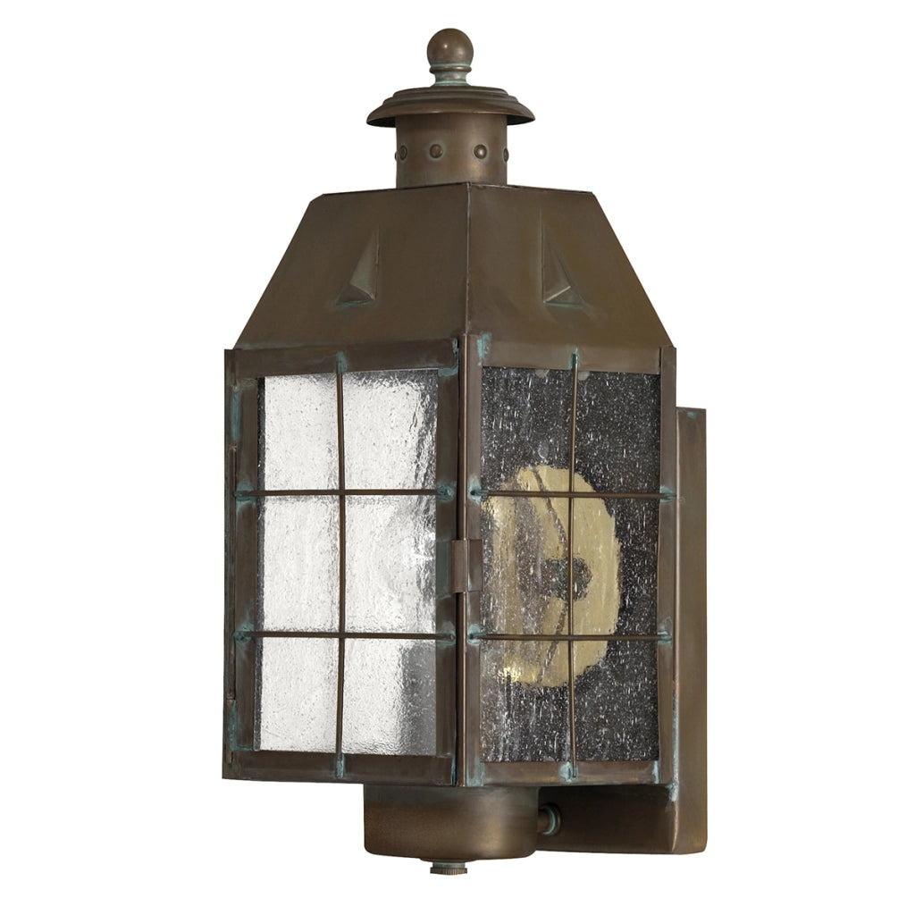 Applique esterna Nantucket ottone anticato E27 IP44