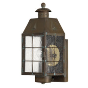Applique esterna Nantucket ottone anticato E27 IP44