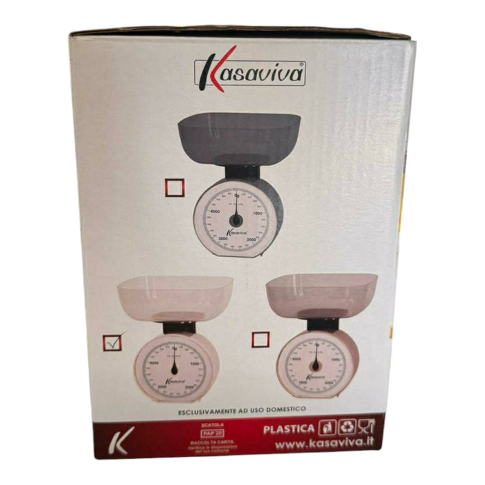 BILANCIA CUCINA MECC. 5KG KASAVIVA