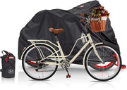 Stivali acqua resistenti per bicicletta, capanna per bicicletta resistente all'usura, stivali per bicicletta extra resistenti in cuoio Oxford, alta protezione UV, copertura per 1 bicicletta fino a 29" - 210x125x75 cm