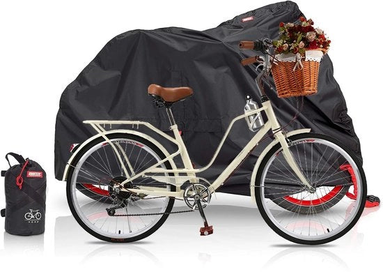 Stivali acqua resistenti per bicicletta, capanna per bicicletta resistente all'usura, stivali per bicicletta extra resistenti in cuoio Oxford, alta protezione UV, copertura per 1 bicicletta fino a 29" - 210x125x75 cm