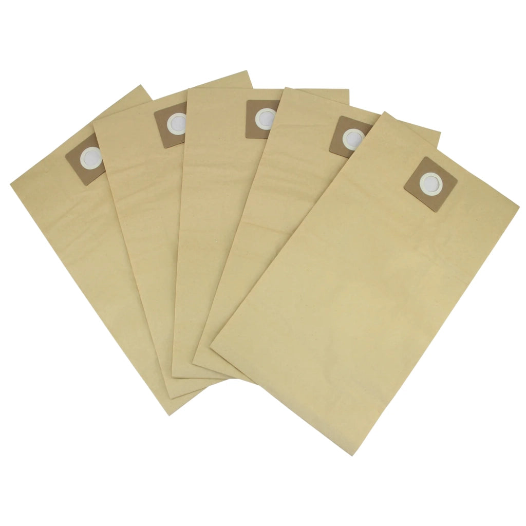 5 Sacchetti di Carta 30 litri a Doppia Parete per Aspirapolvere MAXBLAST