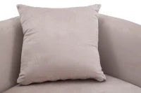Divanetto Bucarest Grigio cm 127X74X73