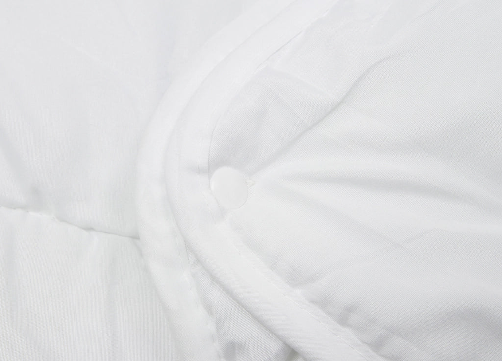 Interno Piumino Anallergico Piumone Letto Matrimoniale Lui-Lei Estate Inverno Bianco Lavabile