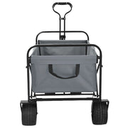 Carrello Pieghevole Grigio 89 x 63 x 96 cm CFW6716572
