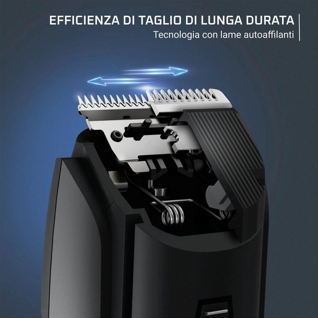 Rowenta Regolabarba  Ricaricabile Stylis TN2804 Black/Silver