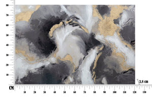 Dipinto su Tela Richy 120x3,8x80 cm in Legno di Pino e Canvas Multicolor