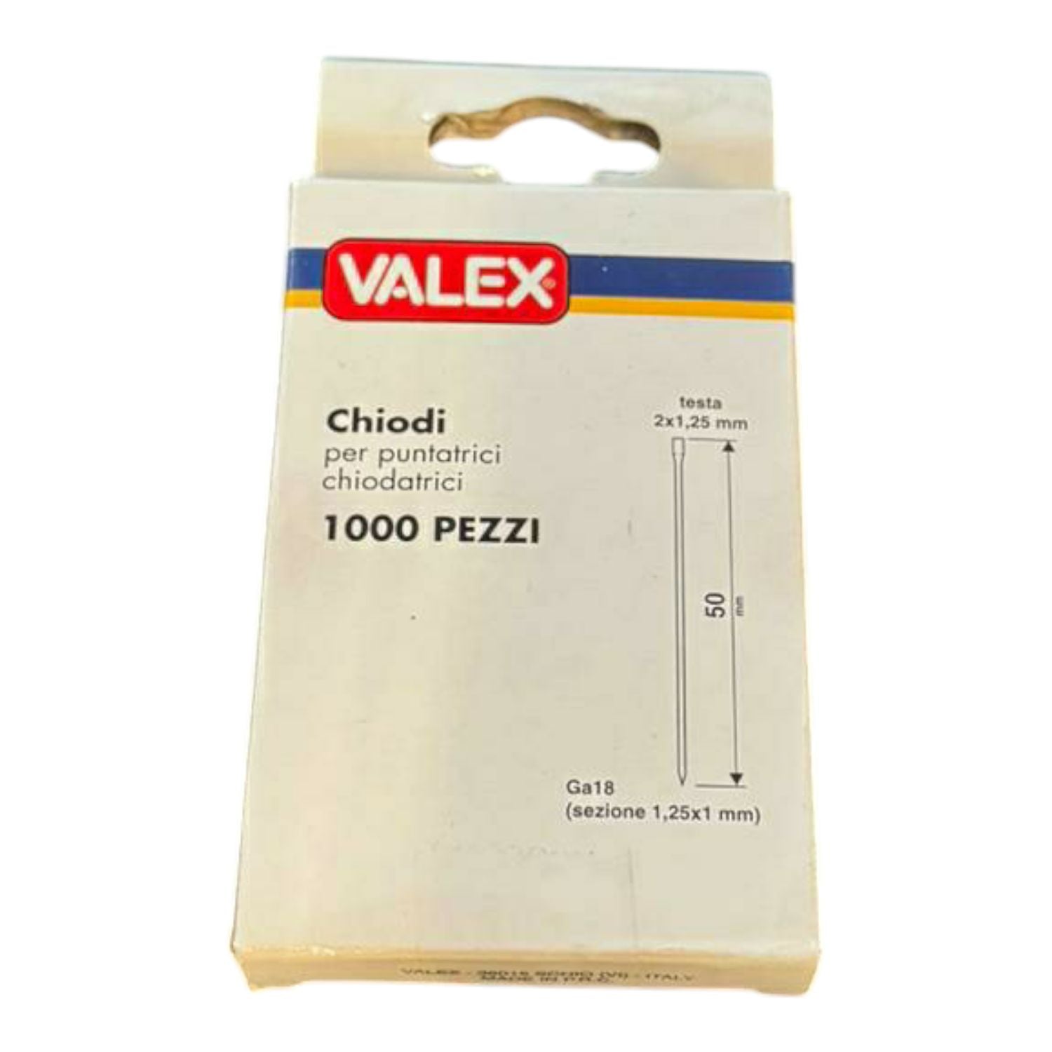 CHIODI X CHIOD.PNEUM 50MM1500P GA 18 1,25X1