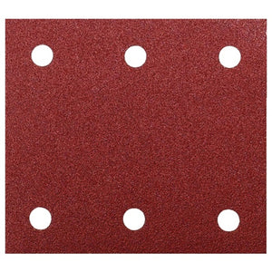 FOGLI DI CARTA ABRASIVA MAKITA 114X102mm GRANA 80, 10 PEZZI - P-33102