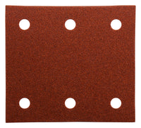 FOGLI DI CARTA ABRASIVA MAKITA 114X102mm GRANA 100, 10 PEZZI - P-33118