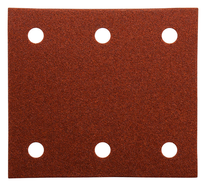 FOGLI DI CARTA ABRASIVA MAKITA 114X102mm GRANA 100, 10 PEZZI - P-33118