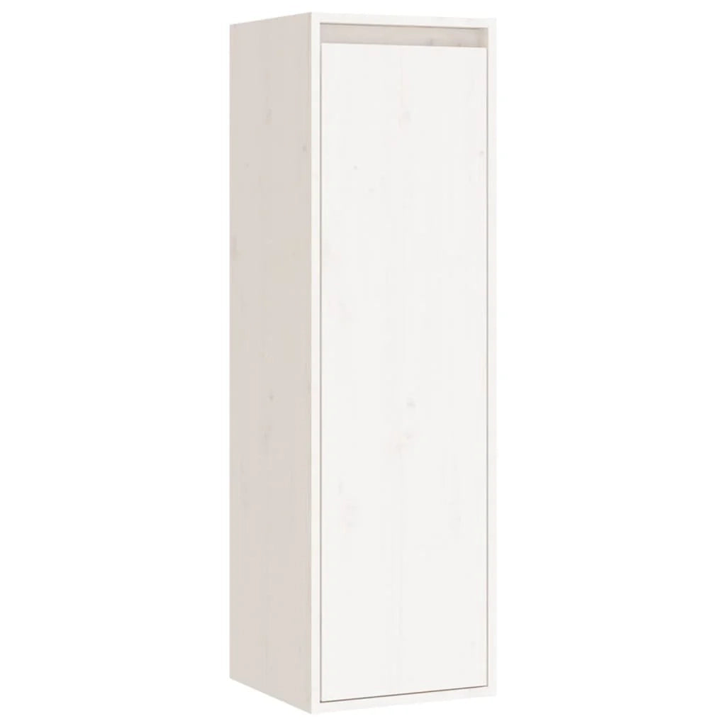 Mobile TV multimediale scaffale TV porta TV sala da pranzo soggiorno camera da letto 5 pezzi legno massello di pino bianco 02_0028773