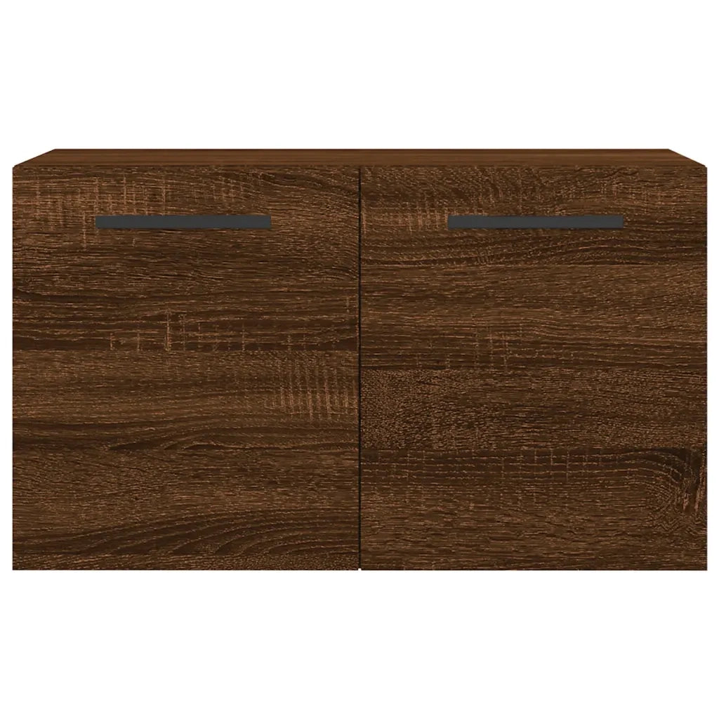Mobile a Parete Rovere Marrone 60x36,5x35 cm Legno Multistrato 830051
