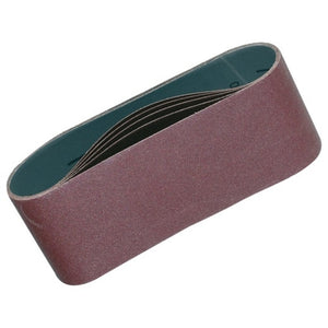 NASTRO ABRASIVO MAKITA 100X620mm GRANA 60, 5 PEZZI - P-37035