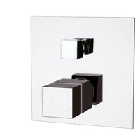 Rubinetto termostatico da incasso con deviatore per vasca-doccia - serie skyline thermo