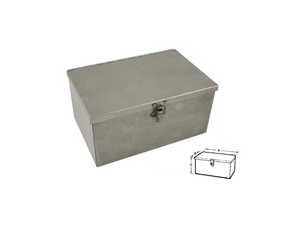 Cassetta porta-attrezzi lamiera 500x250x250 mm trattori vari 61863 Cermag