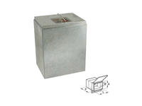 Cassetta porta-attrezzi in lamiera mignon e leggero Cermag - Leggero