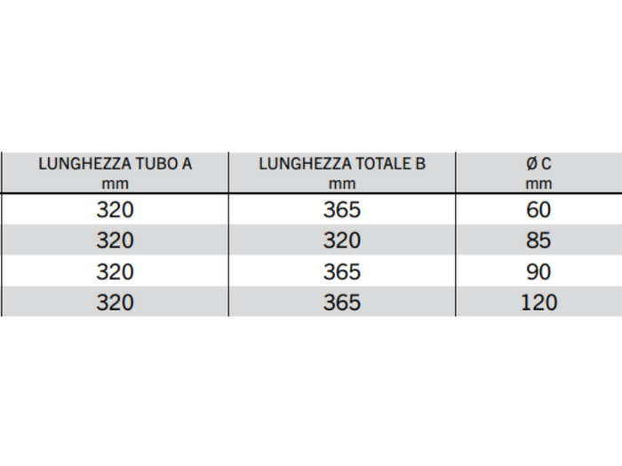 Tubo porta documenti in plastica per trattori e macchine agricole Cermag - 90 mm