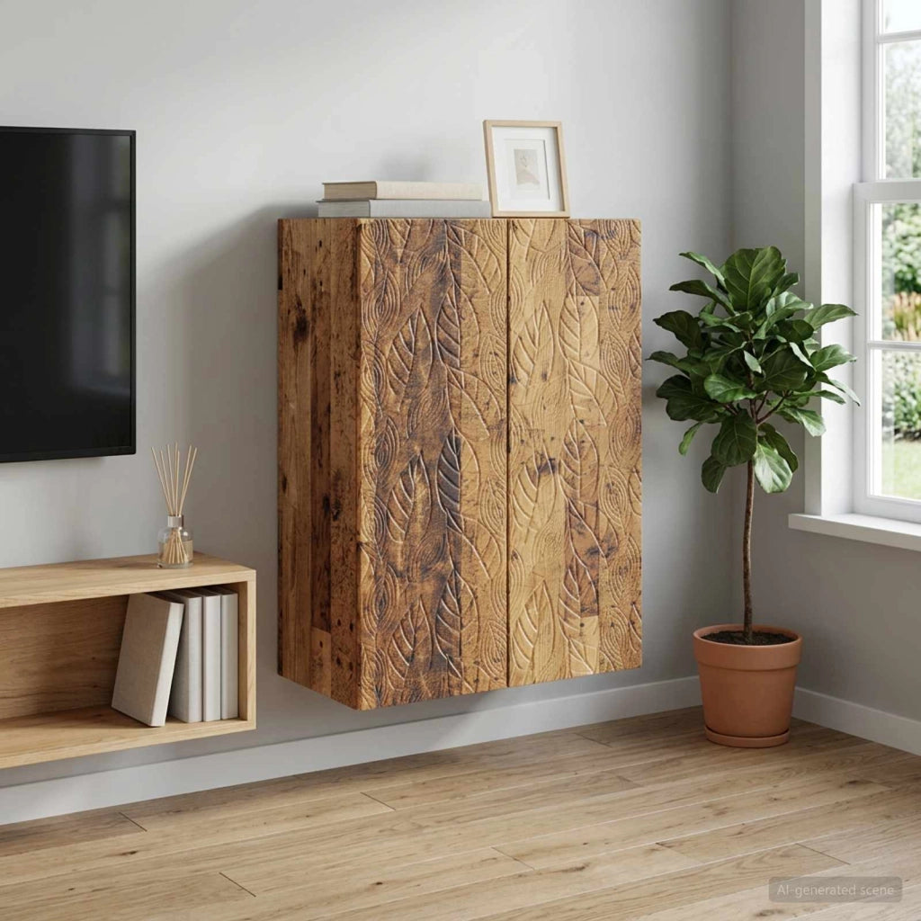 Mobiletto a muro 66 x 34,5 x 90 cm Legno ingegnerizzato 898743