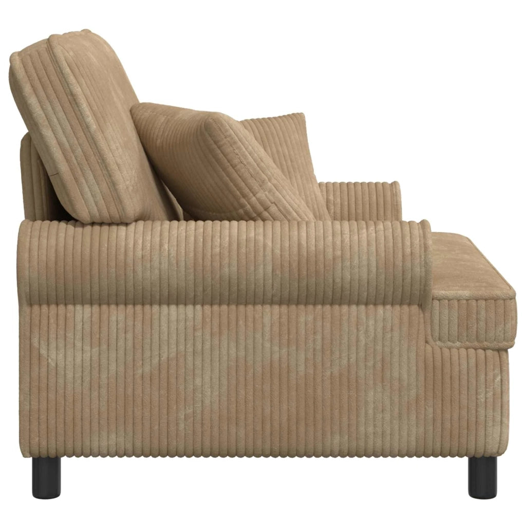 Poltrona XL con Cuscini Tortora Tessuto a 1,5 linee 42043482