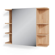 Vicco Specchio contenitore bagno Rovere 79.6 x 64 cm