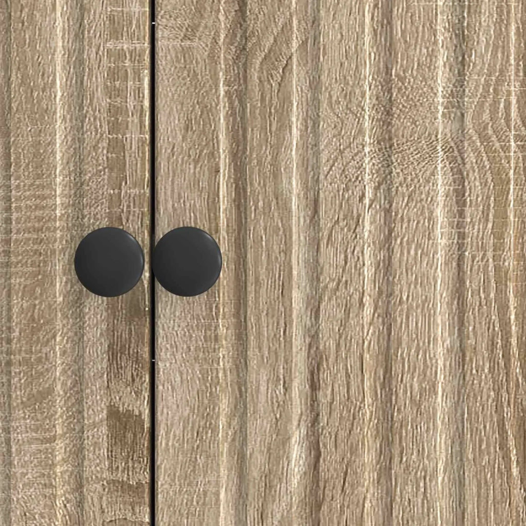 Credenza Rovere Sonoma 89 x 34,5 x 80 cm Legno ingegnerizzato