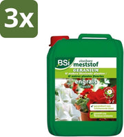 Meststof Liquida per Geranio - Fertilità Elevata e Crescita Rapida - 5 L - Confezione in Bulk - 3 pezzi