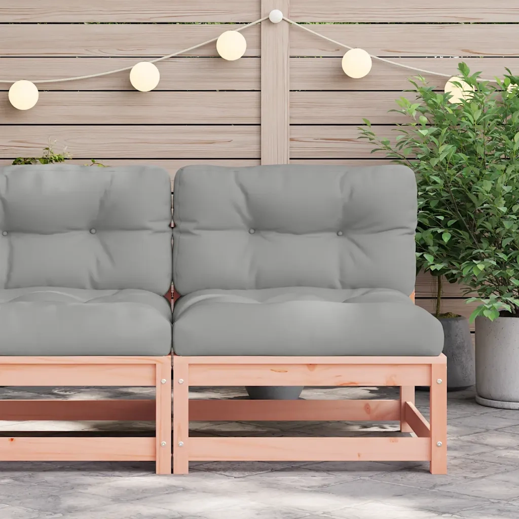 Divano da Giardino Senza Braccioli con Cuscini Massello Douglascod mxl 110336