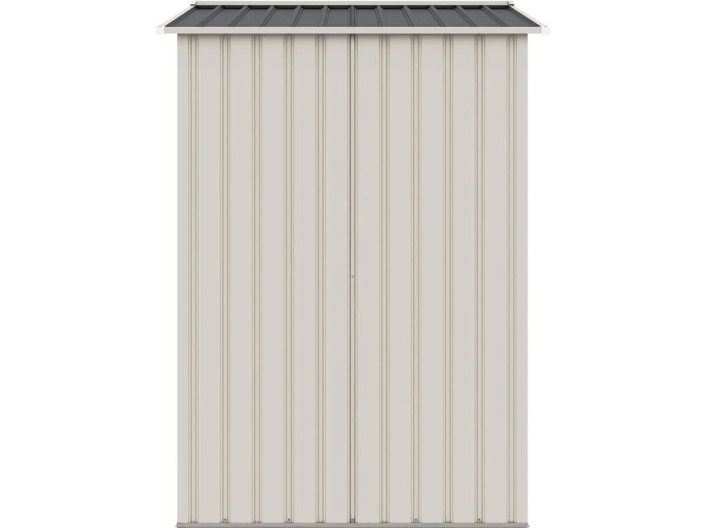 Casetta da giardino in metallo "Nebraska" - 2,70 m² - Beige/grigio antracite