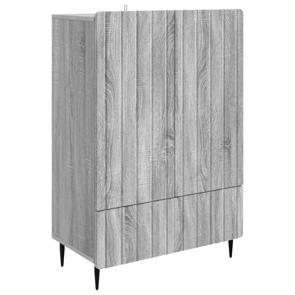 Credenza Grigio Sonoma 66 x 34,5 x 97 cm Legno ingegnerizzato 894441