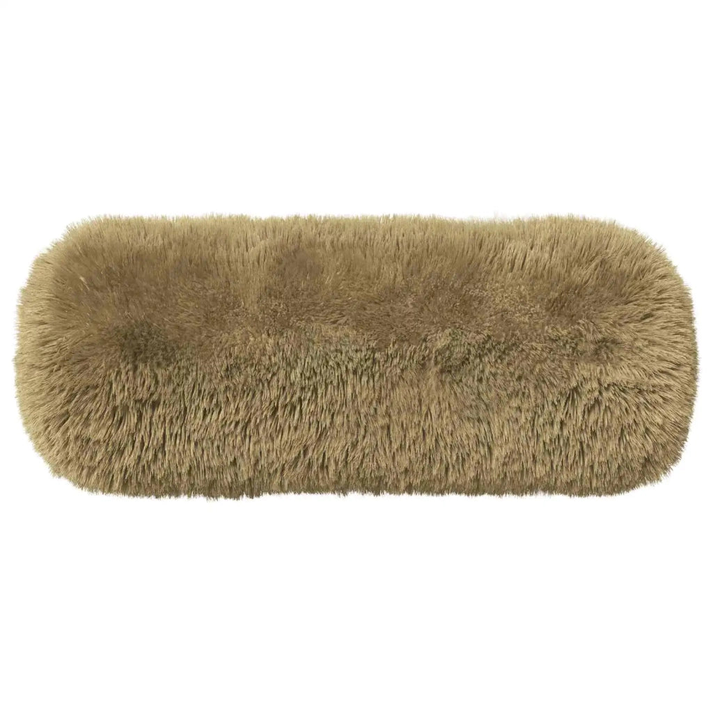 Federa 6 pcs HEERLEN Verde chiaro Ø 15 x 40 cm Fleece PV 923396