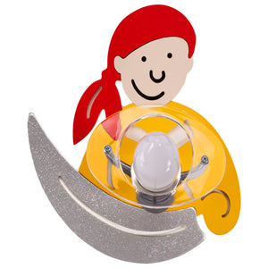 Lampada Da Parete Pirate Yellow 4717