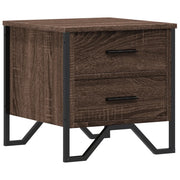 Comodino | Armadio da Notte | Mobiletto da notte Rovere Marrone 40x41x40 cm in Truciolato