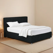Gosport, Letto Piazza e Mezza Sfoderabile Made in Italy, Grigio Scuro