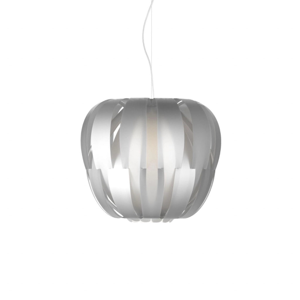 Sospensione Silver in Metallo Cromato Cm. 42 x 32h
