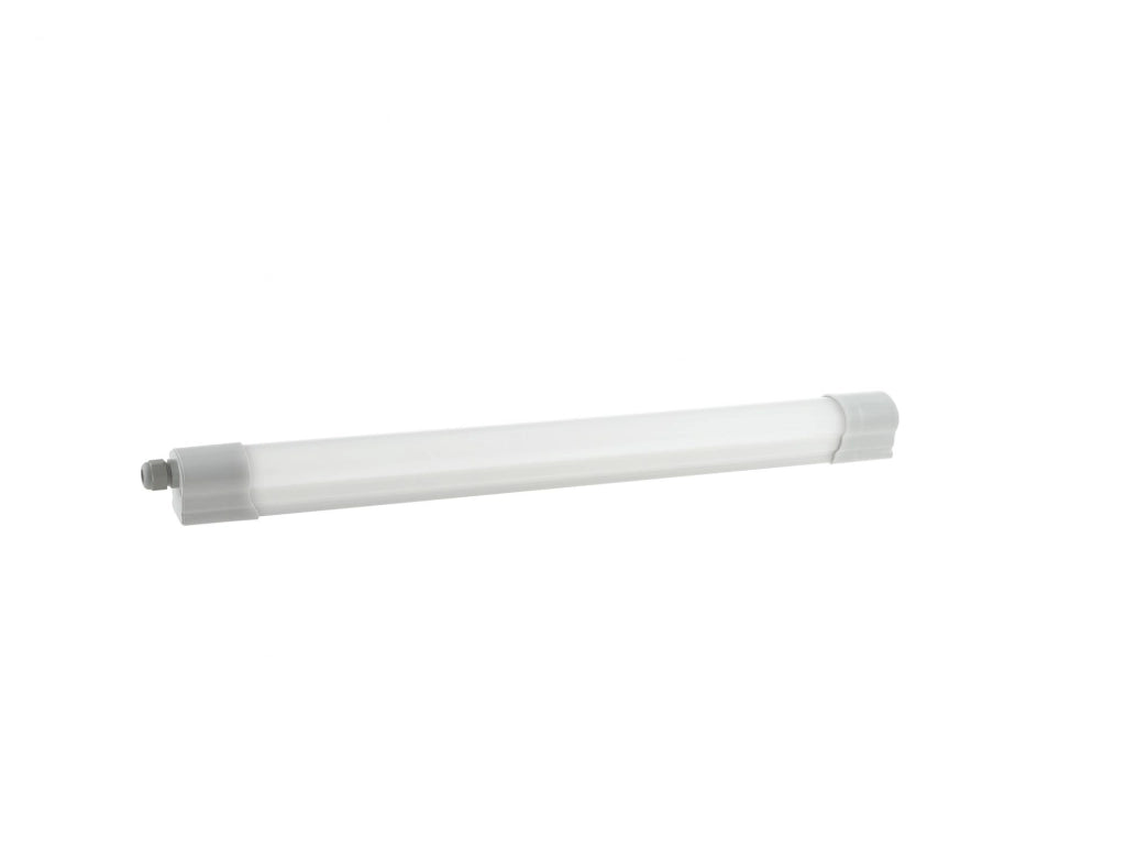 PLAFONIERA LED STAGNA OCEAN BIANCA 36W 3240LM 4000K IP65 CON SENSORE 5,3X122,8X5,3CM