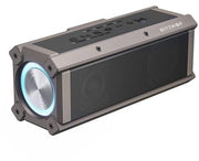 Altoparlanti Bluetooth 100W - Altoparlanti portatili - Luce RGB - IPX5 Impermeabile - Suono stereo TWS - Batteria 5000mAh - Quadri canali - Diaframma doppio - Bassa profonda - Per interni ed esterni - Nero