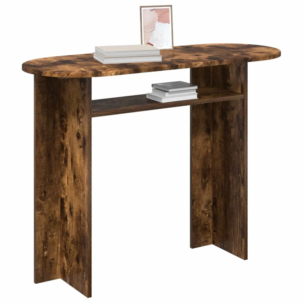 Tavolo consolle Rovere Fumo 100 x 39,5 x 75 cm