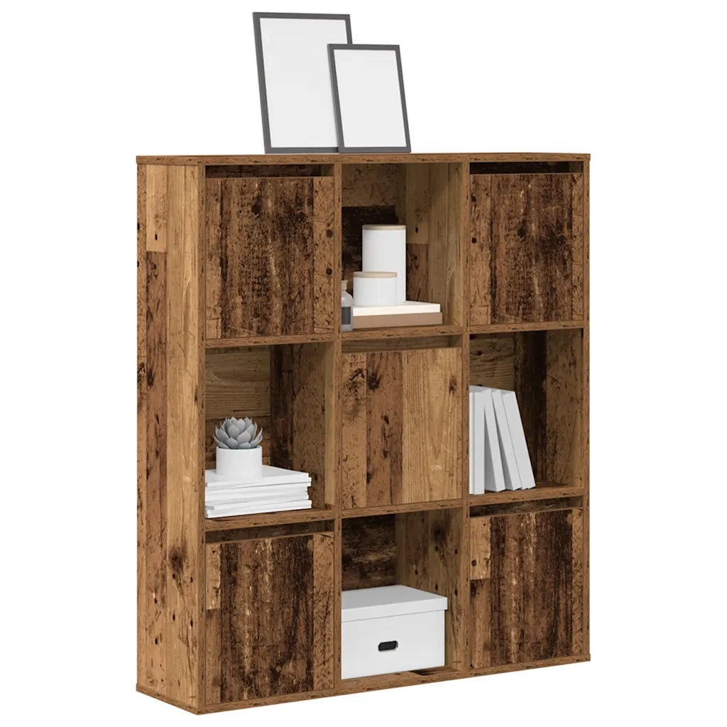 Libreria Legno Vecchio 89x24x101,5 cm in Legno Multistrato 860407