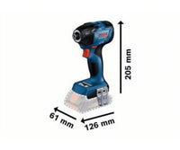 Avvitatore ad impulsi GDR 18V-210 C attacco 1/4" 210 nm bluethooth solo macchina