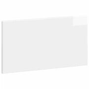 Testiera da Muro BREDA Bianco Lucido Legno ingegnerizzato 897639