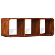 Mobile TV/credenza pratico e di design in legno massello con finitura sheesham 120 cm 2502163