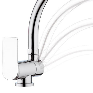 Rubinetto per lavello con bocca alta girevole - serie infinity